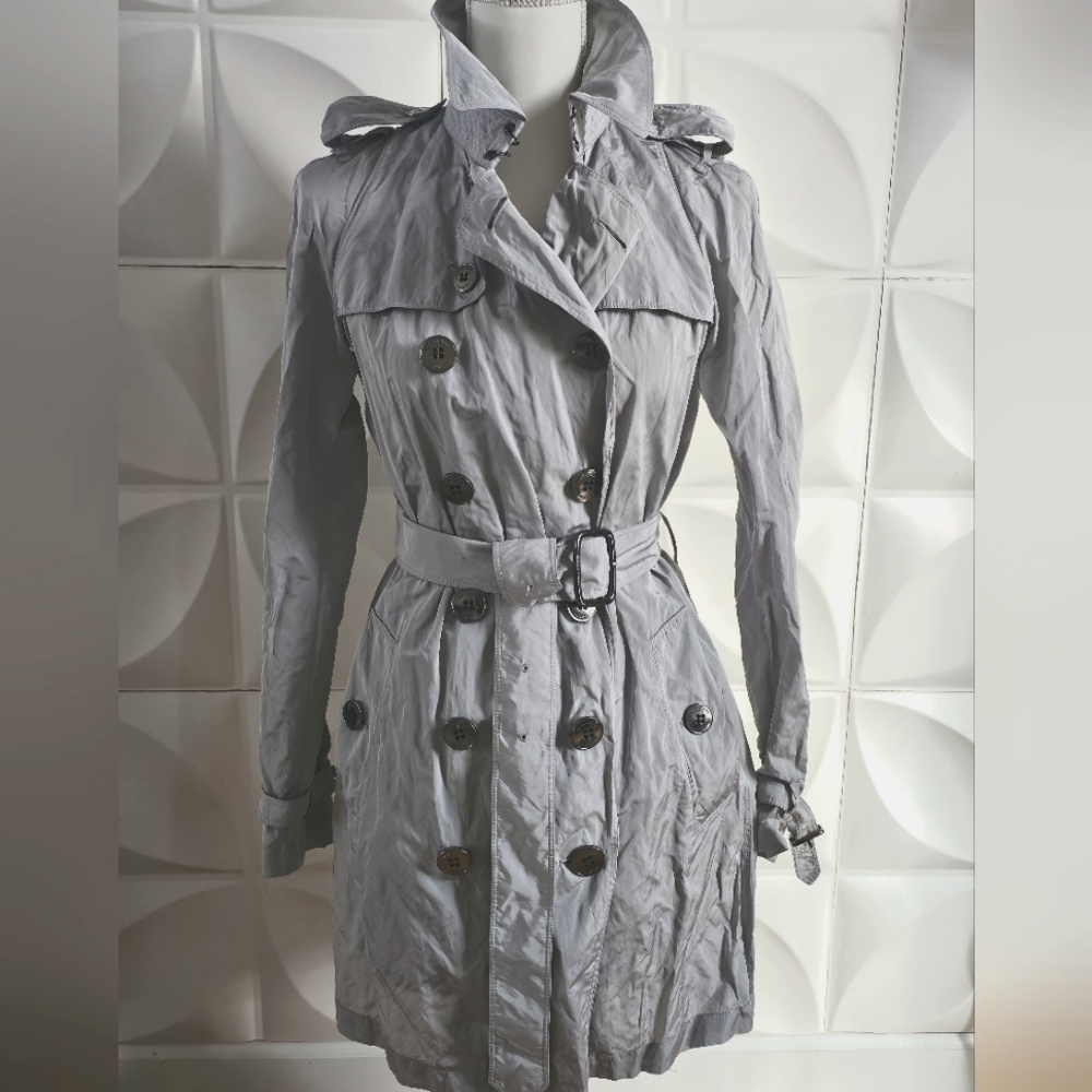 🖤🩶🤍 BURBERRY Trench Coat - Picture 2 of 7